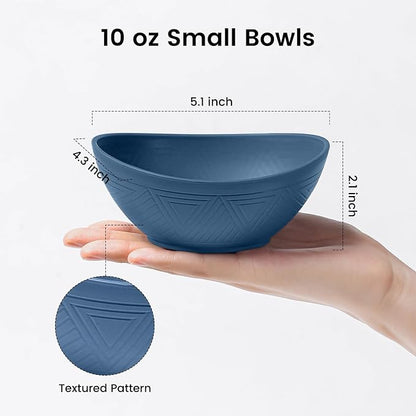 Wheat Straw Small Bowls Set of 4 - Image 2