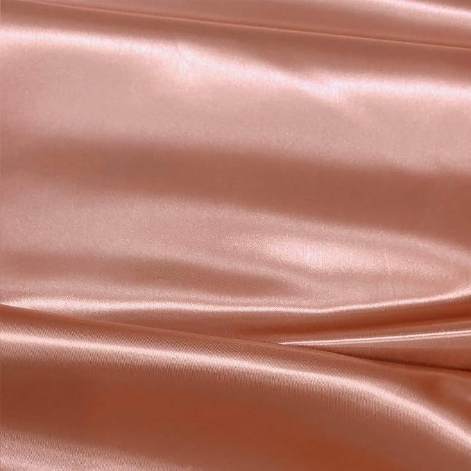 Pack of 10 Satin Rose Gold Table Runners 12 x 108 Inches - Image 2