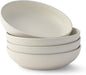 JoyJolt Mesa 40oz Stoneware Serving Bowls Set of 4, Large Pasta Salad Pho Soup by JoyJolt