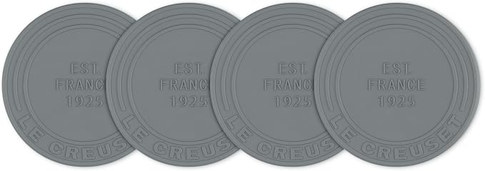 Le Creuset Silicone Coasters by Unknown