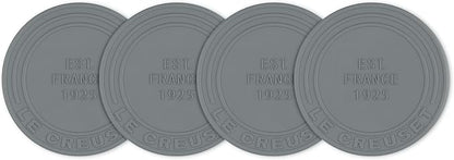 Le Creuset Silicone Coasters by Unknown
