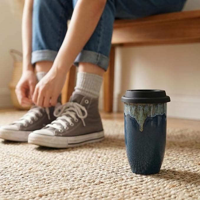 Bosmarlin Ceramic Travel Coffee Cup - Image 5