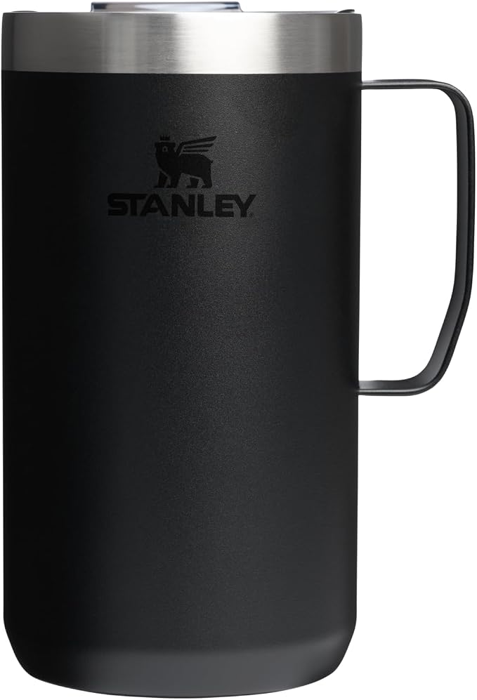 STANLEY Everyday Camp Mug 24oz | Drink Through Lid | Cup by Unknown