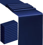 10 Pack Satin Navy Blue Table Runners by SINSSOWL