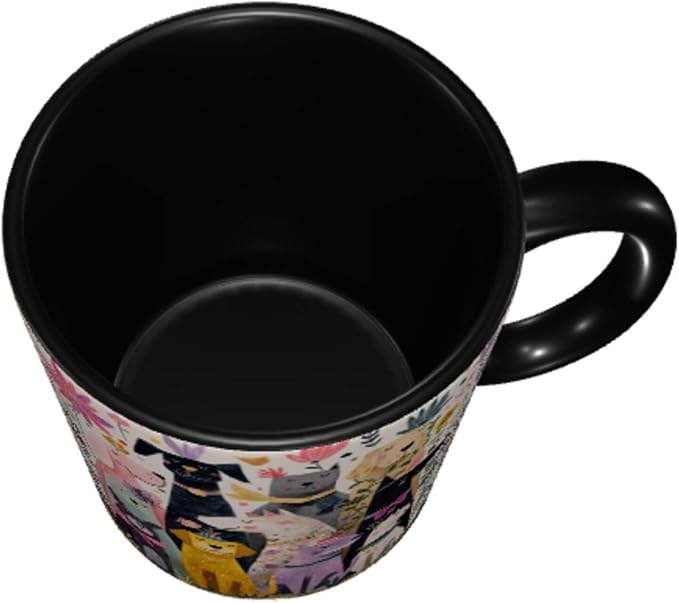FyLybois Dog Coffee Mug 11 Ounce Mugs Ceramic Tea Cup Drinking Water Cups | - Image 5