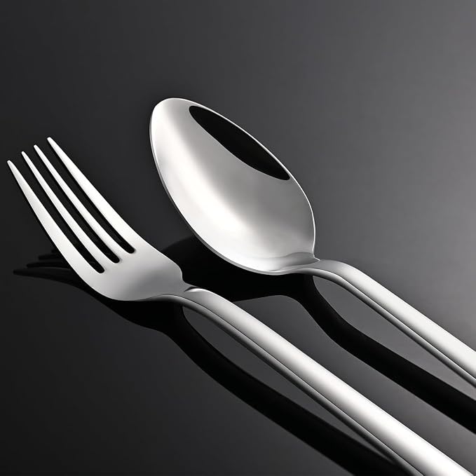 Silverware Set, 5 Piece Flatware Cutlery Set - Image 6