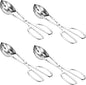 4-Pack Stainless Steel Salad Tongs & Serving Tongs by Unknown