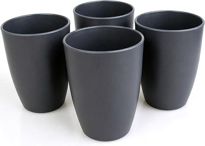 Wheat Straw Cups set of 4, Unbreakable Drinking Cup, Reusable Cups, Dishwasher by Soptalles