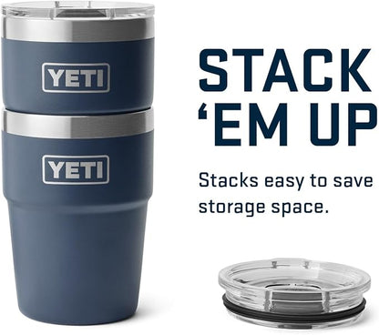 YETI Rambler 16 oz Stackable Tumbler, Vacuum Insulated, Stainless Steel - Image 6