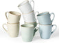 famiware Jupiter Coffee Mugs Set of 8, 13 oz Coffee Mug, Microwave and by Famiware