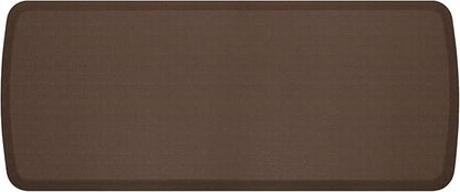 GelPro Elite Premier Gel & Foam Cushioned Anti-Fatigue Kitchen Floor Comfort Mat, Padded Stain-Resistant, Waterproof, Non-Slip Comfort Padded Desk/Office Mat, 20" x 48", Linen Truffle
