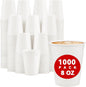 Lamosi 1000 Pack Paper Cups 8 oz, Disposable Coffee Cups, Paper Coffee Cups | by BuyNow