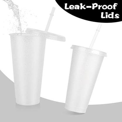 Hxezoc 16 Pieces Reusable Cups - Image 8