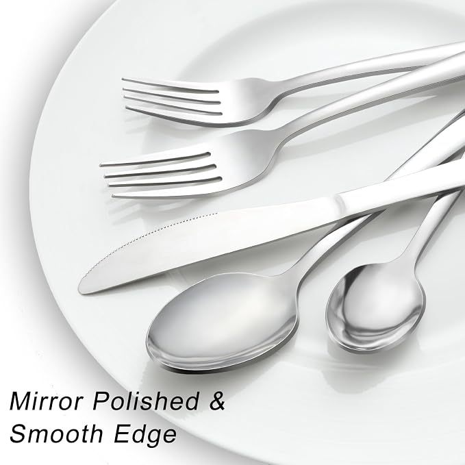 Pleafind 72-Pieces Silverware Set - Image 3