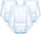 Maaacute 40 Pack Plastic Stemless Wine cocktail Whiskey Champagne Glasses by Maaacute