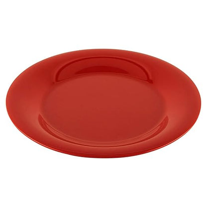 GET 5.5" Heavy-Duty Wide Rim Melamine Bread & Butter Plate (Set of 12)