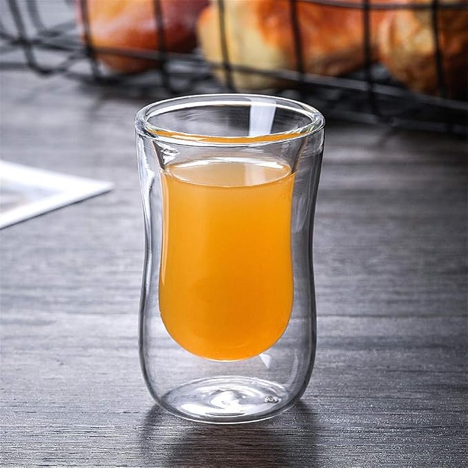 double walled coffee cups Latte Cups Double Walled Coffee Glasses Glass Cup - Image 6