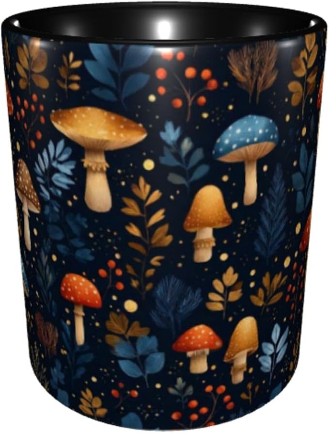 Mushroom Coffee Mug 11 Ounce Mugs Ceramic Tea Cup Drinking Water Cups | Novelty - Image 2