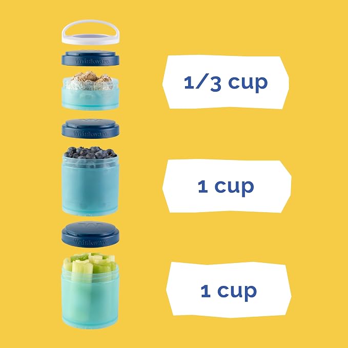 Whiskware Stackable Snack Containers - Image 4