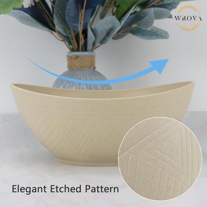 65oz Big Wheat Straw Bowls - Image 4