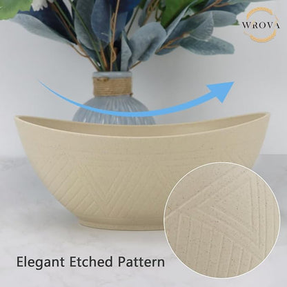 65oz Big Wheat Straw Bowls - Image 4