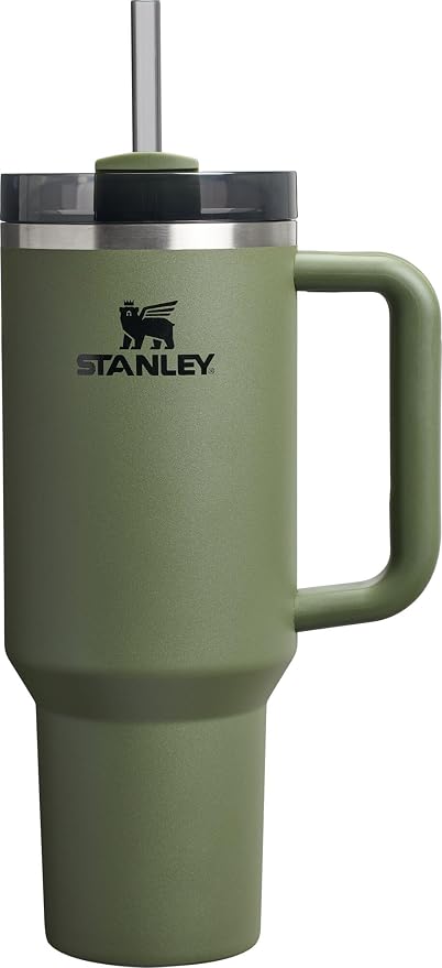 STANLEY Quencher H2.0 Flow State Tumbler, 40 oz, Dried Pine | Handle and Straw by Unknown