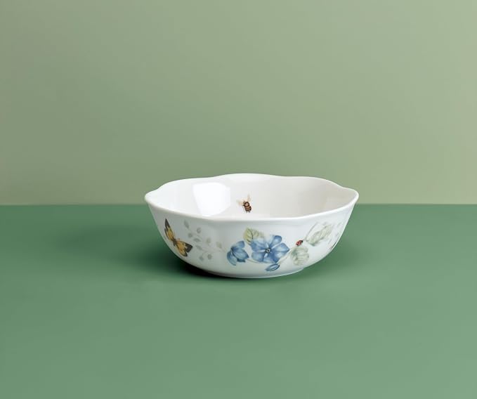 Lenox Butterfly Meadow All-Purpose Bowl, Salad Bowl | Dishwasher safe | - Image 6