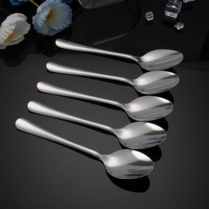 Windsor 36-Pcs Stainless Steel Dinner Spoons, Metal Spoons - Image 9