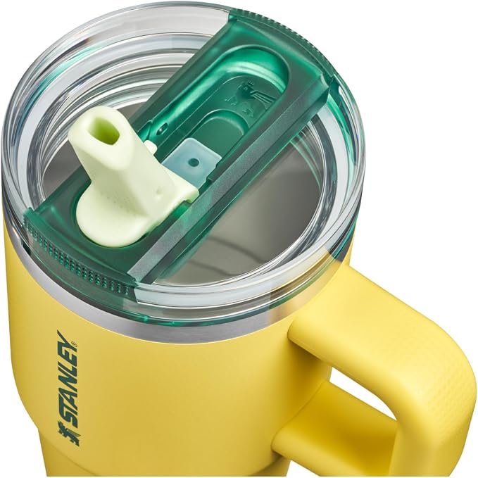 STANLEY Quencher ProTour Flipstraw Tumbler, 20 oz, Daffodil Emerald | Built-In - Image 2