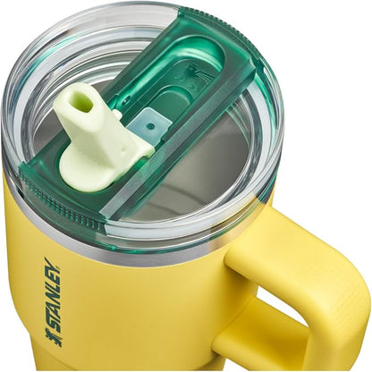 STANLEY Quencher ProTour Flipstraw Tumbler, 20 oz, Daffodil Emerald | Built-In - Image 2