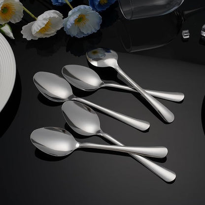 Windsor 36-Piece Set Stainless Steel Teaspoons, Tea Spoons | 5.9-Inch Food - Image 8