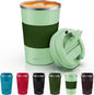 MOMSIV 12oz Travel Coffee Mug, Insulated Coffee Cup by MOMSIV