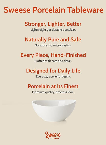 Sweese Porcelain Bowls Set 5 Inch, 10 oz - Image 7