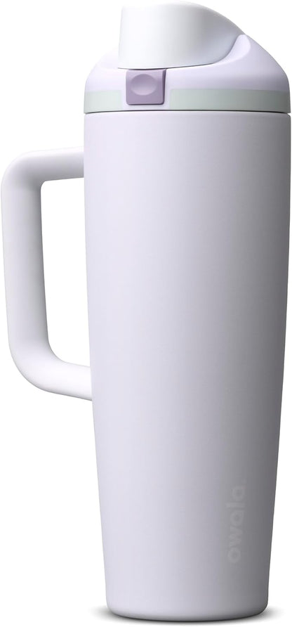 Owala FreeSip Tumbler Stainless Steel Water Bottle 30 oz Open Air | by Unknown