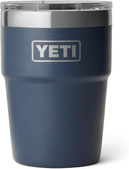 YETI Rambler 16 oz Stackable Tumbler, Vacuum Insulated, Stainless Steel by YETI