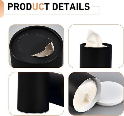 4 PCS Car Tissue Holder, Car Cup Holder Convenient Travel Tissue Tube, - Image 3