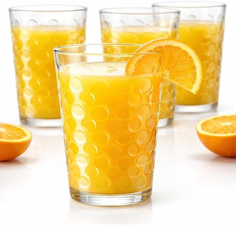 BOHEM'S Small Juice Glasses, 7 Oz, Drinking Glassware - Image 7
