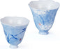 KAMMAK Ceramic Tea Cups Set of 2, 2.4 oz, Vintage Small Teacups, 669N | Hand by KAMMAK