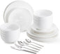 24pc Bone China Dinnerware Set by KINGSTONE