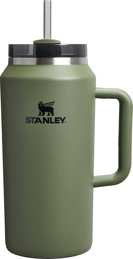 STANLEY Quencher H2.0 Flow State Tumbler, 64 oz, Dried Pine | Handle and Straw by Unknown