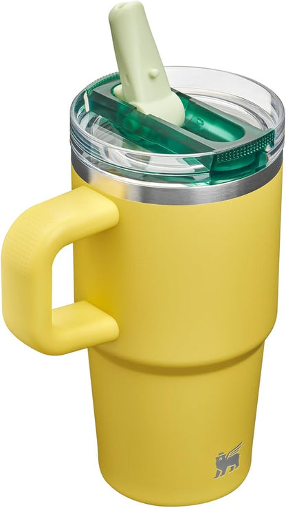 STANLEY Quencher ProTour Flipstraw Tumbler, 20 oz, Daffodil Emerald | Built-In - Image 3