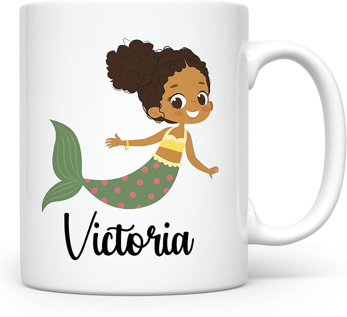 Personalized Mug for Kids, Girls | Customized Hot Chocolate, Coffee & Tea Cup | by Homebee