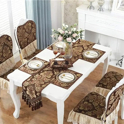 French Country Luxury Floral Pattern Table Runner - Image 3