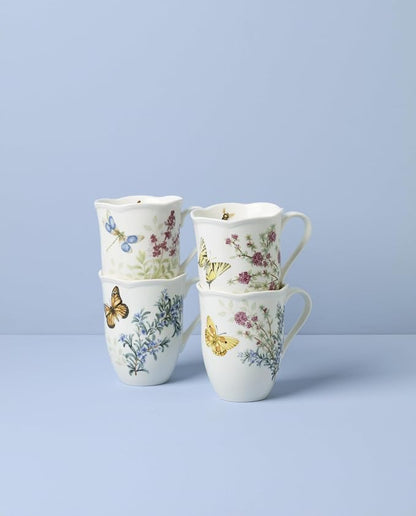 Lenox Butterfly Meadow Herbs Porcelain Mug Set - Image 2
