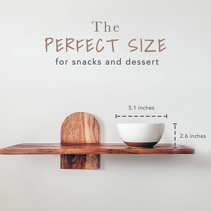 Mora Ceramic Small Dessert Bowls - 16oz - Image 2