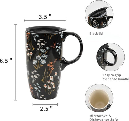 Topadorn 17oz Ceramic Travel Mug - Image 8
