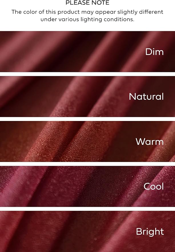 Ling's Moment 10Ft Burgundy Chiffon Like Table Runner - Image 6