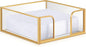 LemonRoad 1 Pcs Square Gold Napkin Holder by Unknown