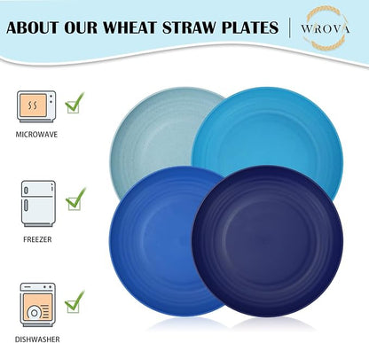 Wheat Straw Salad Plates - Image 5