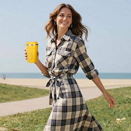 SPLMIFA Travel coffee mugs leak-proof, reusable coffee cup - Image 6